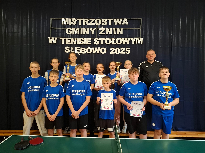 Zdjęcie: Wspaniały występ naszych tenisistów stołowych