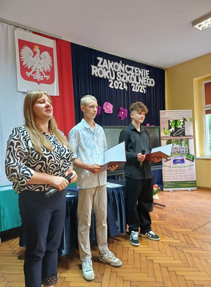 Zdjęcie: Zakończenie roku szkolnego 2024/2025